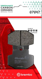 Brembo BRAKE PAD GENUINE CARBON CERAMIC PRIME LINE - 07047