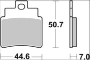 Brembo BRAKE PAD GENUINE CARBON CERAMIC PRIME LINE - 07050