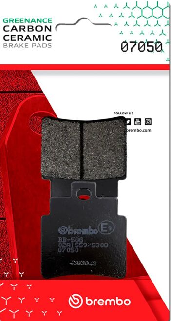 Brembo BRAKE PAD GENUINE CARBON CERAMIC PRIME LINE - 07050