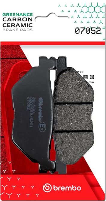 Brembo BRAKE PAD GENUINE CARBON CERAMIC PRIME LINE - 07052