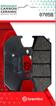 Brembo BRAKE PAD GENUINE CARBON CERAMIC PRIME LINE - 07058