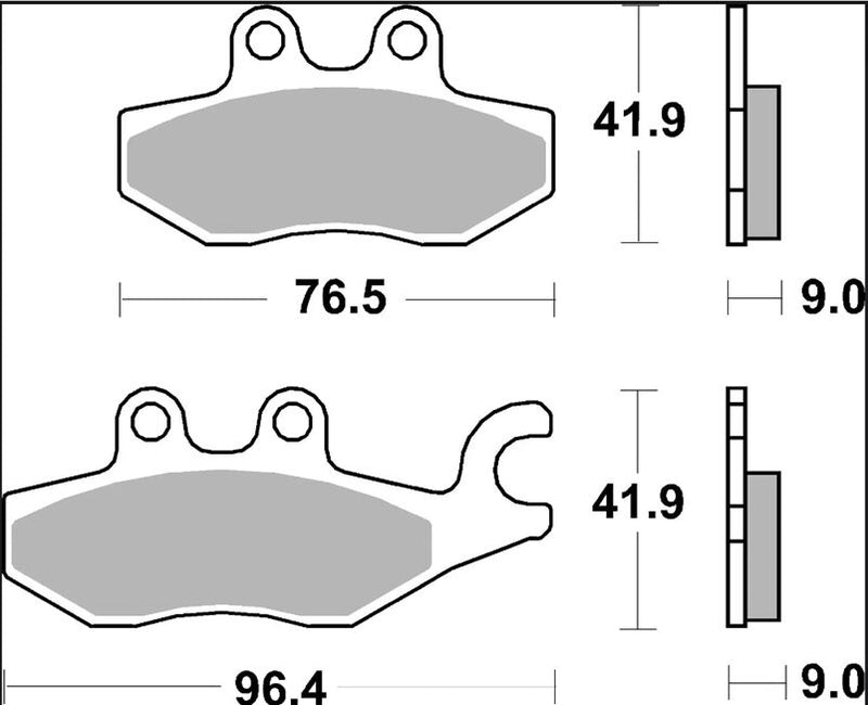 Brembo BRAKE PAD GENUINE CARBON CERAMIC PRIME LINE - 07060