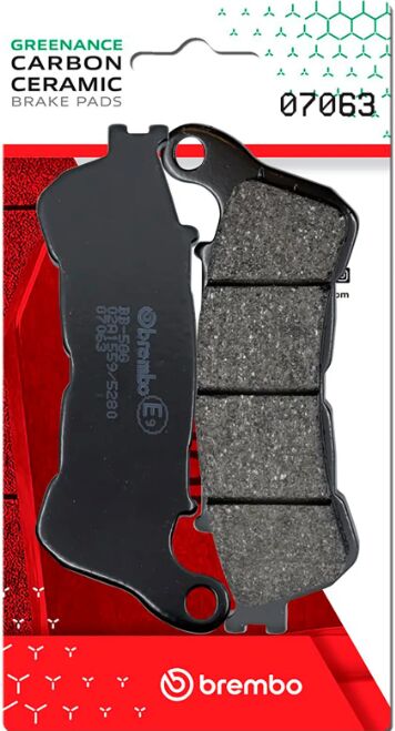 Brembo BRAKE PAD GENUINE CARBON CERAMIC PRIME LINE - 07063