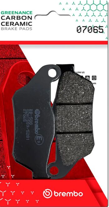 Brembo BRAKE PAD GENUINE CARBON CERAMIC PRIME LINE - 07065
