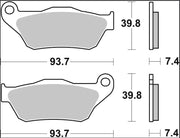 Brembo BRAKE PAD GENUINE CARBON CERAMIC PRIME LINE - 07065