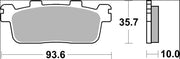 Brembo BRAKE PAD GENUINE CARBON CERAMIC PRIME LINE - 07069