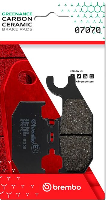 Brembo BRAKE PAD GENUINE CARBON CERAMIC PRIME LINE - 07070