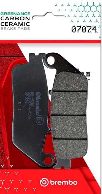 Brembo BRAKE PAD GENUINE CARBON CERAMIC PRIME LINE - 07074