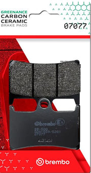 Brembo BRAKE PAD GENUINE CARBON CERAMIC PRIME LINE - 07077