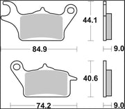 Brembo BRAKE PAD GENUINE CARBON CERAMIC PRIME LINE - 07111