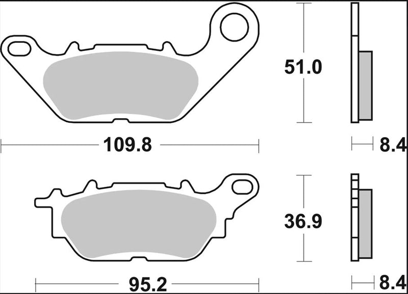 Brembo BRAKE PAD GENUINE CARBON CERAMIC PRIME LINE - 07114