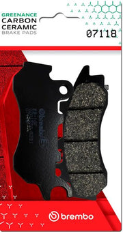 Brembo BRAKE PAD GENUINE CARBON CERAMIC PRIME LINE - 07118