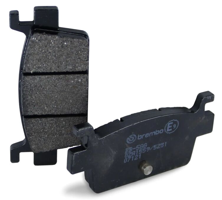 Brembo BRAKE PAD GENUINE CARBON CERAMIC PRIME LINE - Sintered Metal - 07121