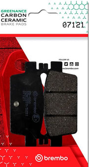 Brembo BRAKE PAD GENUINE CARBON CERAMIC PRIME LINE - Sintered Metal - 07121