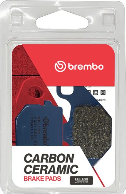Brembo BRAKE PAD CC CARBON CERAMIC PRIME LINE - Sintered Metal - 07HO1118