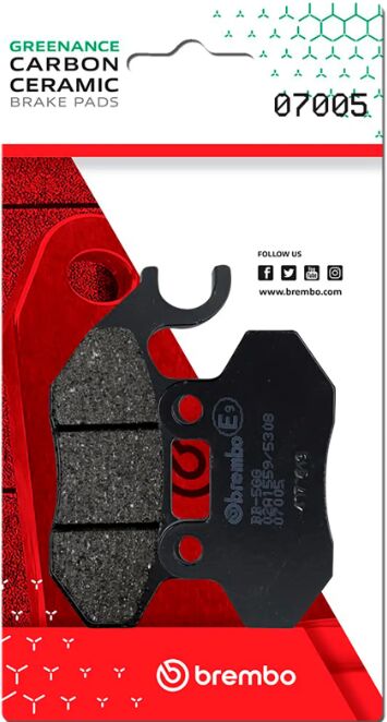Brembo BRAKE PAD GENUINE CARBON CERAMIC PRIME LINE - 07005