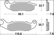 Brembo BRAKE PAD CC CARBON CERAMIC PRIME LINE - 07GR03CC