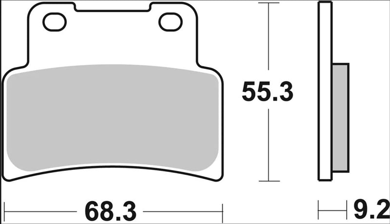 Brembo BRAKE PAD CC CARBON CERAMIC PRIME LINE - 07GR7707