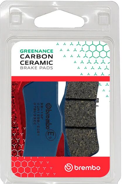 Brembo BRAKE PAD CC CARBON CERAMIC PRIME LINE - Front, Rear - 07SU33CC