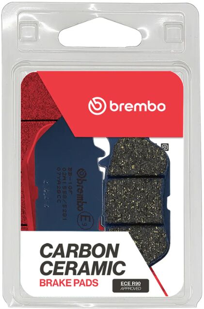 Brembo BRAKE PAD CC CARBON CERAMIC PRIME LINE - Front, Rear - 07YA28CC