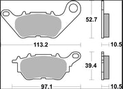 Brembo BRAKE PAD CC CARBON CERAMIC PRIME LINE - Front, Rear - 07YA53CC