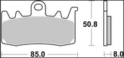Brembo BRAKE PAD RC CARBON CERAMIC RACING UPGRADE LINE - Street, Track