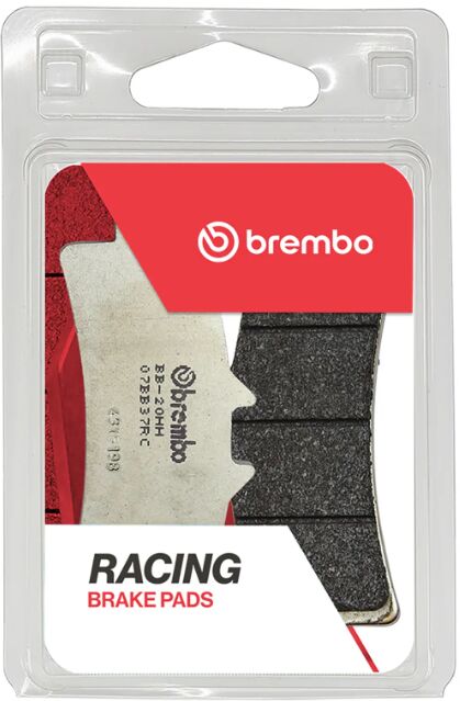 Brembo BRAKE PAD RC CARBON CERAMIC RACING UPGRADE LINE - Front, Rear - 07BB37RC