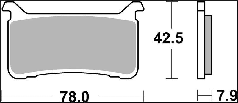 Brembo BRAKE PAD RC CARBON CERAMIC RACING UPGRADE LINE - Front, Rear - 07HO63RC