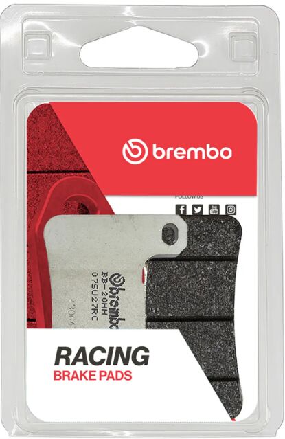 Brembo BRAKE PAD RC CARBON CERAMIC RACING UPGRADE LINE - Front, Rear - 07SU27RC