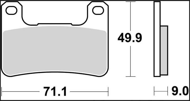 Brembo BRAKE PAD RC CARBON CERAMIC RACING UPGRADE LINE - Front, Rear - 07SU27RC