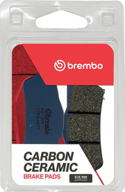 Brembo BRAKE PAD CARBON CERAMIC TT PRIME LINE - Front, Rear - 07BB04TT