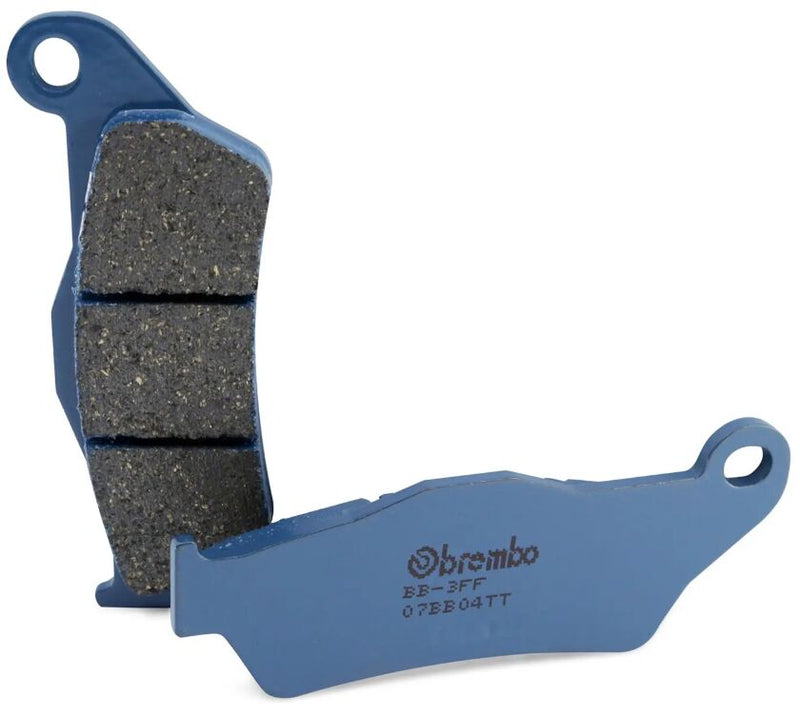 Brembo BRAKE PAD CARBON CERAMIC TT PRIME LINE - Front, Rear - 07BB04TT