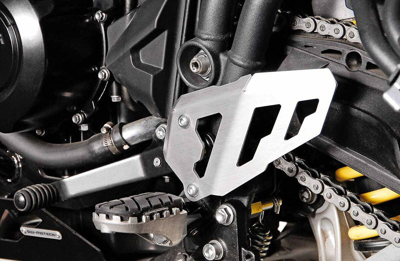 SW-Motech Brake Cylinder Guard - Rear, Aluminium, Natural - SCT.11.953.10100/S