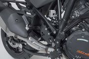SW-Motech Brake Master Cylinder Guard Rear - Black, Rear Brake