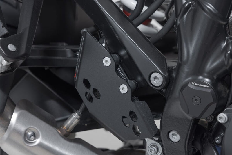 SW-Motech Brake Master Cylinder Guard Rear - Black, Rear Brake