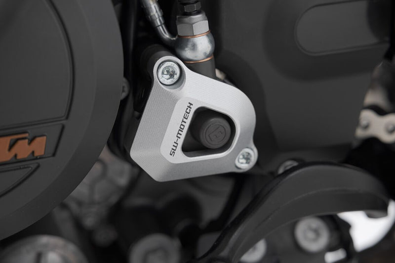 SW-Motech Clutch Slave Cylinder Guard - Silver