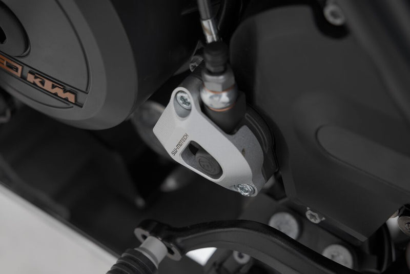 SW-Motech Clutch Slave Cylinder Guard - Silver