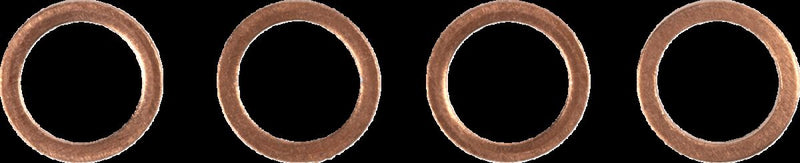 Moose Offroad Hard-parts Stainless Steel Braided Brake Line - Front