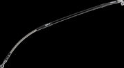 Moose Offroad Hard-parts Stainless Steel Braided Brake Line - Rear