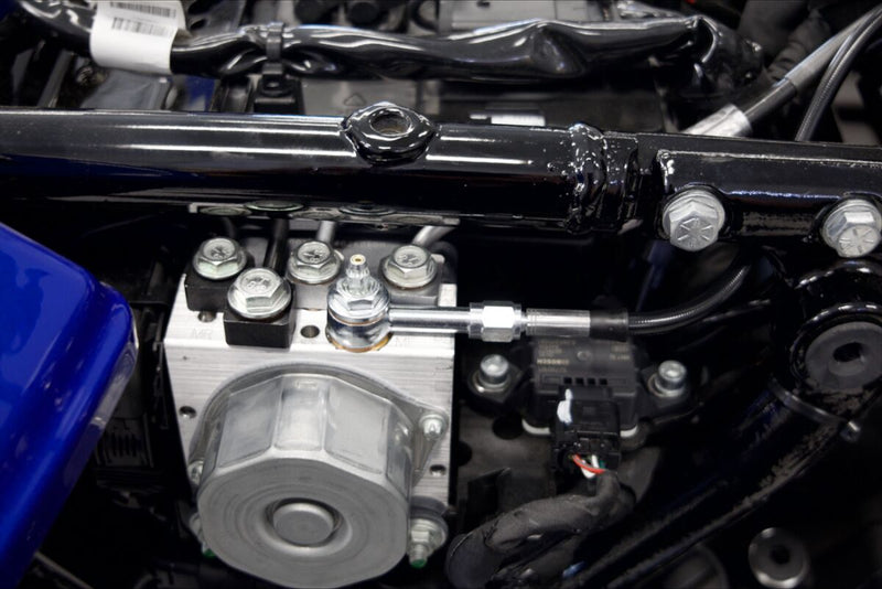 FAT Baggers INC. EZ Install Brake Line - Clear PVC Coating, Stainless Steel - 100066