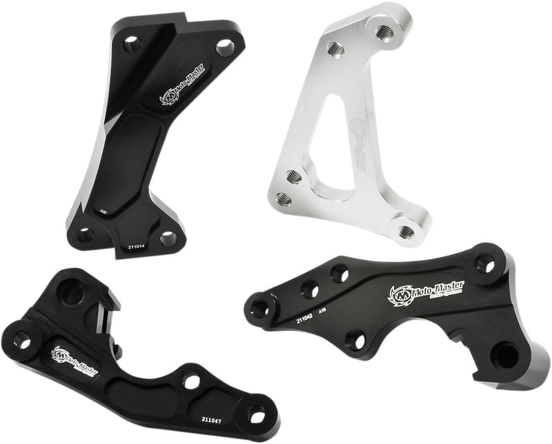 Moto-Master Supermoto Racing Rotor Adapter Bracket - Black - 211018