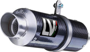 LEOVINCE GP Corsa Slip-On Muffler - Gloss - 3293U