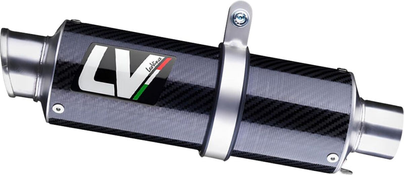 LEOVINCE GP Corsa Slip-On Muffler - Gloss - 3293U