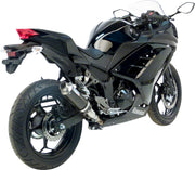 LEOVINCE GP Corsa Slip-On Muffler - Gloss - 3293U