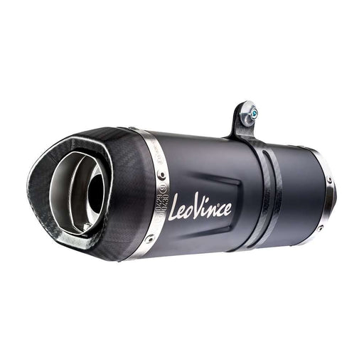 LEOVINCE LV One Evo Black Edition Full-System Exhaust - Ceramic Black, Full System - 14349EBK