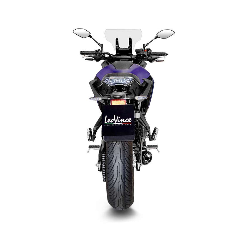 LEOVINCE LV One Evo Black Edition Full-System Exhaust - Ceramic Black, Full System - 14349EBK