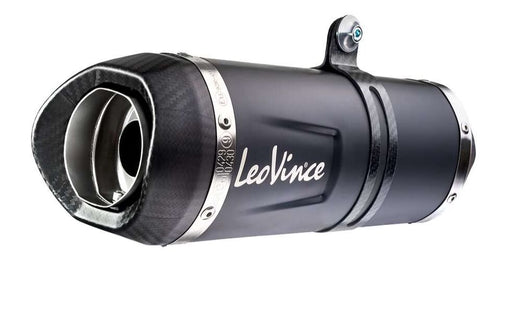 LEOVINCE LV One Evo Black Edition Full-System Exhaust - Ceramic Black, Full System - 14360EBK