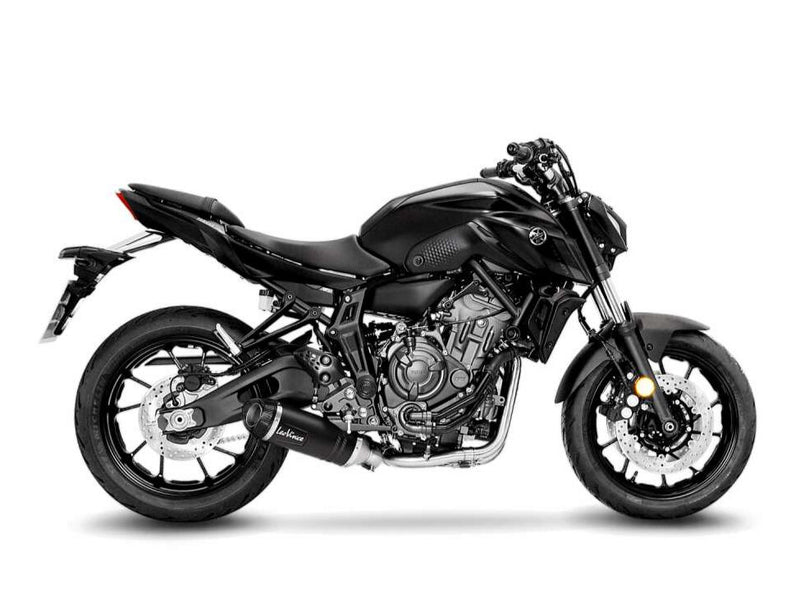 LEOVINCE LV One Evo Black Edition Full-System Exhaust - Ceramic Black, Full System - 14360EBK