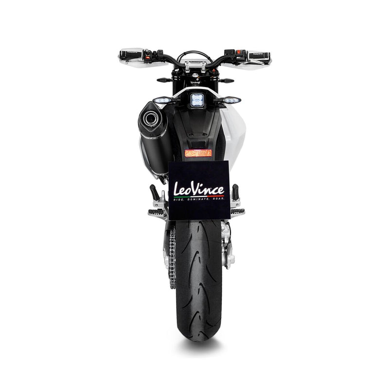 LEOVINCE Nero Full-System Exhaust - ECE Type Approved, Nero, Black - 14075K