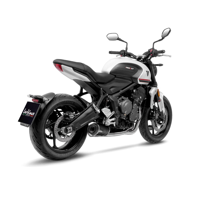 LEOVINCE LV One Evo Black Edition Full-System Exhaust - Ceramic Black, Full System - 14385EBK